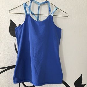 Ivivva blue strappy top